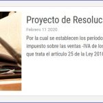 Proyecto de Resolución.