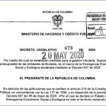 Se establecen medidas para la gestión tributaria, financiera y presupuestal de las entidades territoriales.