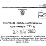 Decreto No 743.- Tratamiento fiscal de las donaciones como descuento tributario o como deducción.