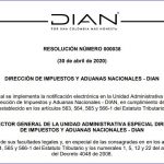 Mediante esta Resolución se implementa la notificación electrónica en la Unidad Administrativa Especial – DIAN