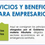 Beneficios otorgados por el Gobierno Nacional en materia tributaria dirigidos a todos los sectores económicos en el marco de la emergencia sanitaria.