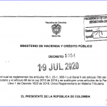 Sustitúyase el artículo 1.2.1.2.4. del Capítulo 2 del Título 1 de la Parte 2 del Libro 1 del Decreto 1625 de 2016 Único Reglamentario en Materia Tributaria.