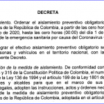 El presidente Iván Duque anunció la ampliación del aislamiento preventivo obligatorio hasta el 30 de agosto.