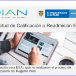 Solicitud de Calificación o Readmisión ESAL.