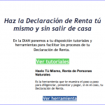 Haz la Declaración de Renta tú mismo y sin salir de casa.