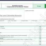 Tema: Impuesto complementario de normalización tributaria. Descriptores: Aprovechamiento económico – Obligación de declarar.