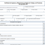 Se prescribe el Formulario No. 220 “Certificado de Ingresos y Retenciones por Rentas de Trabajo y de Pensiones – Año Gravable 2021”.