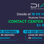 ¡Ten presente! A partir del 18 de marzo, si quieres comunicarte con la DIAN telefónicamente, estas son las nuevas líneas.