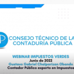 Webinar. Impuestos verdes.