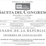 ¡Así va la reforma tributaria¡ Informe de conciliación al proyecto de ley No 131 de 2022 (Senado).