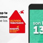 Último mes para acceder a los alivios tributarios: ciudadanos recibirán mensajes informativos por WhatsApp.